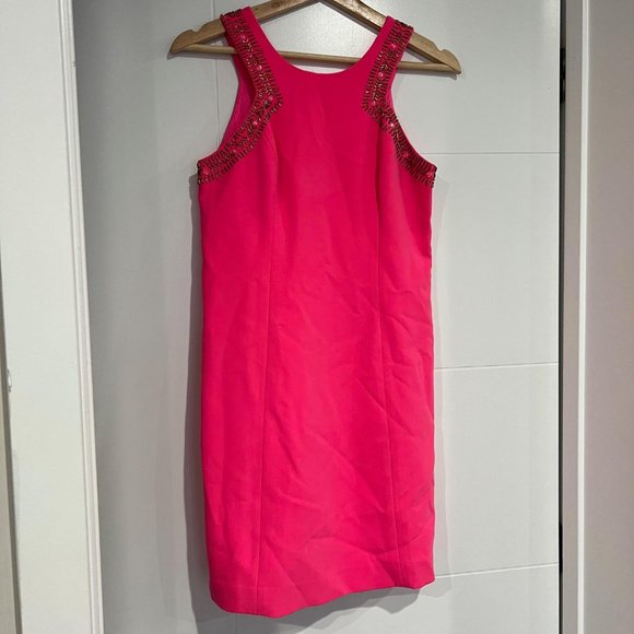 Lilly Pulitzer Dresses & Skirts - Lilly Pulitzer Largo Cut-In Beaded Shift Dress - Size 0